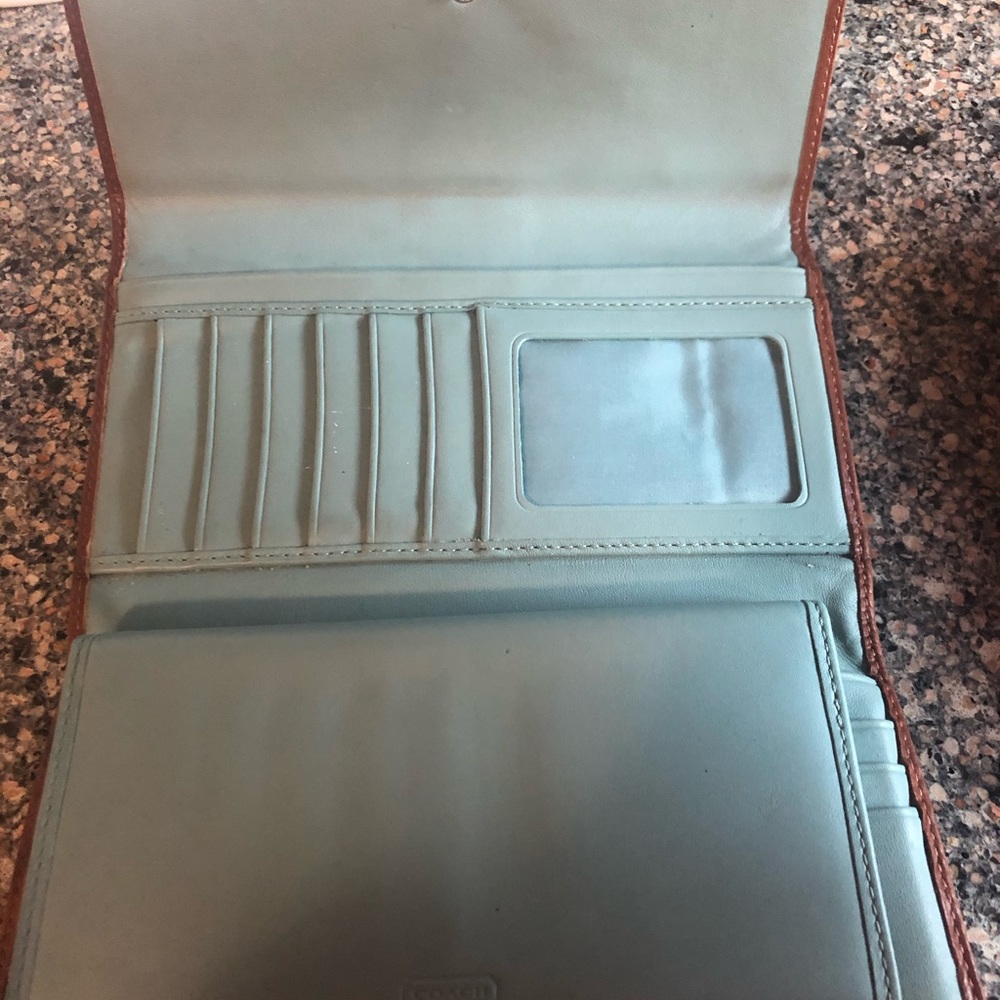 Coach leather wallet - Picture 3 of 3